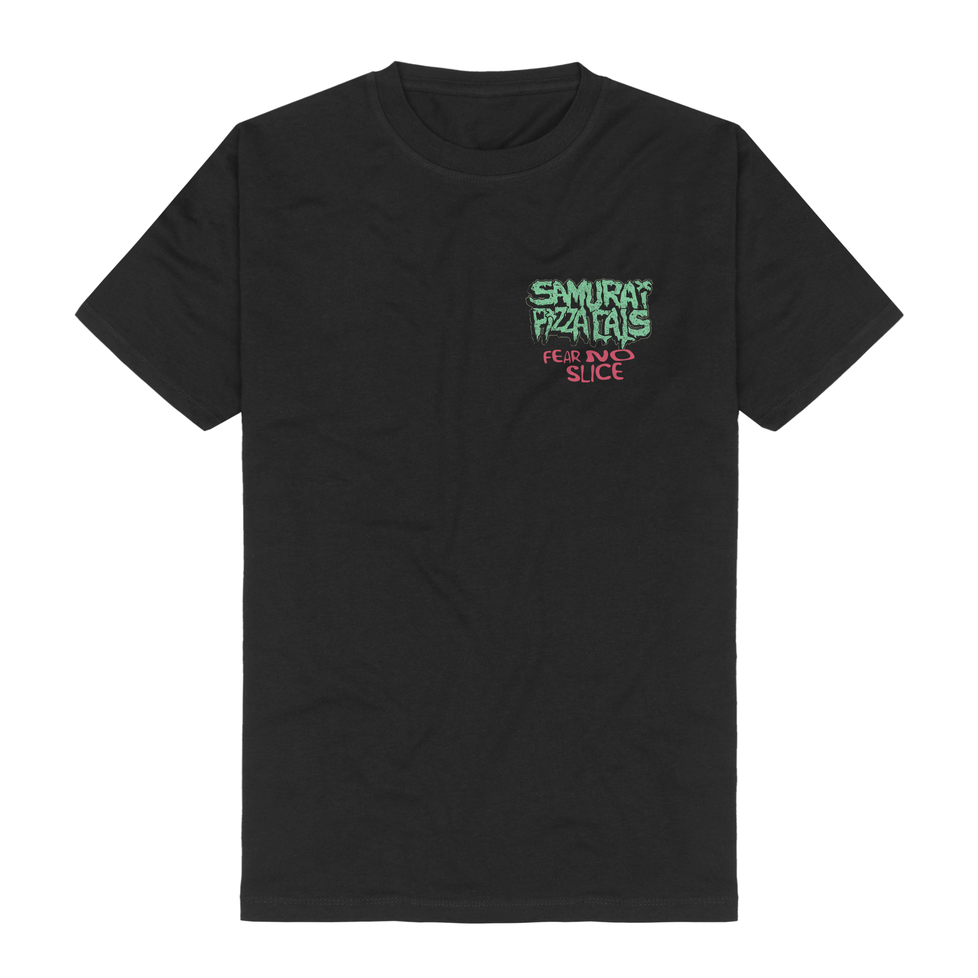 Samurai Pizza Cats Fear No Slice Cover T-Shirts 417272