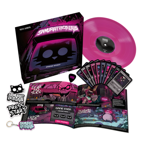 Samurai Pizza Cats Press Start excl. Vinyl Box 433933